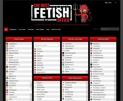 Review screenshot Thebestfetishsites.com