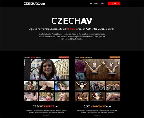 Review screenshot Czechav.com