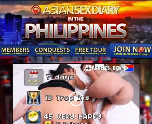 Review screenshot Asiansexdiary.com