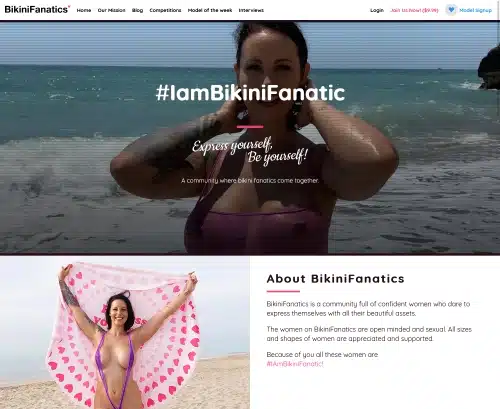 Review screenshot Bikinifanatics.com