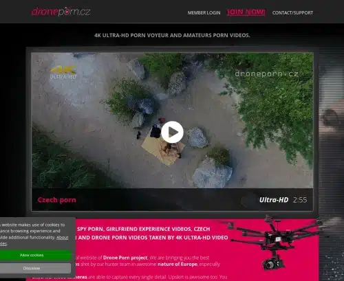 A Review Screenshot of Droneporn
