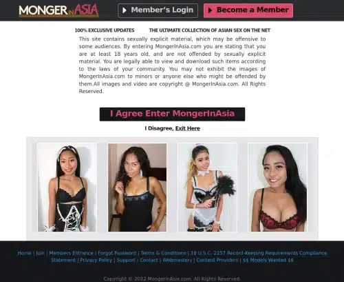Review screenshot Mongerinasia.com