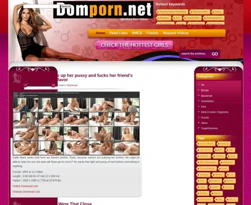 A Review Screenshot of Dom Porn