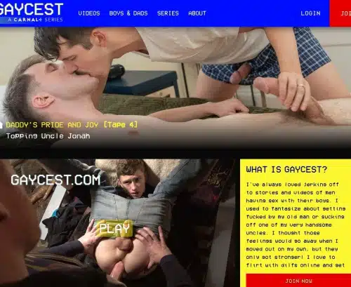 Review screenshot Join.gaycest.com