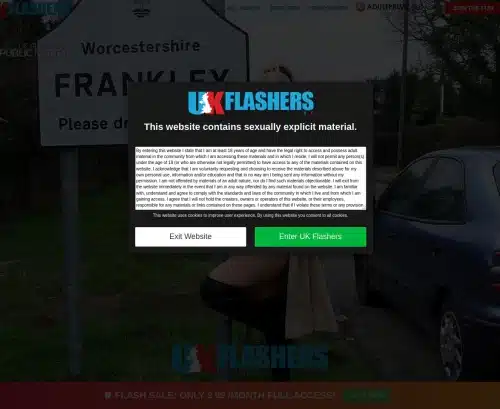 A Review Screenshot of UK Flashers
