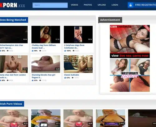Een recensie-screenshot van UKporn.xxx