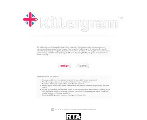 A Review Screenshot of KillerGram