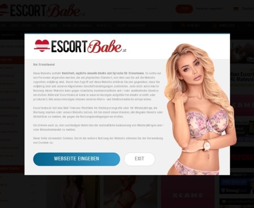 Review screenshot Escortbabe.at