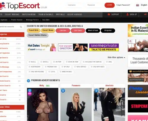 A Review Screenshot of Topescort.co.uk