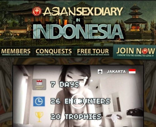 Review screenshot Asiansexdiary.com