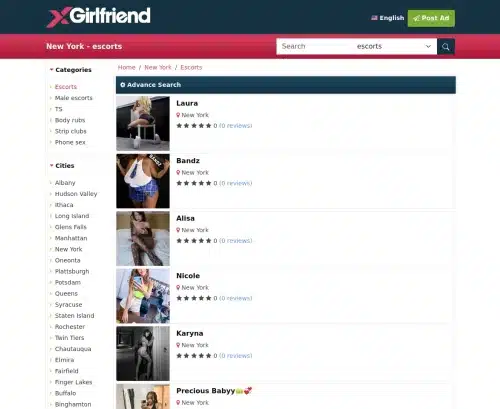A Review Screenshot of NewYork ExGirlfriends