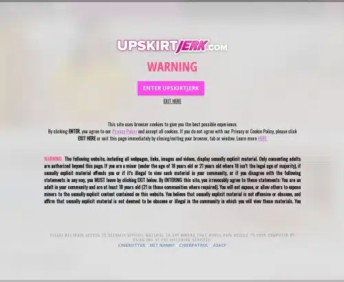 A Review Screenshot of Upskirt Jerk