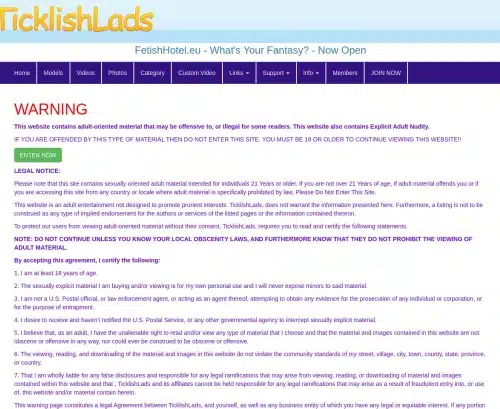 A Review Screenshot of TicklishLads