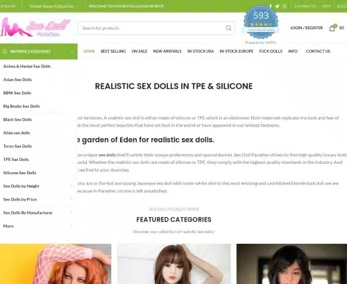A Review Screenshot of Sex Doll Paradise