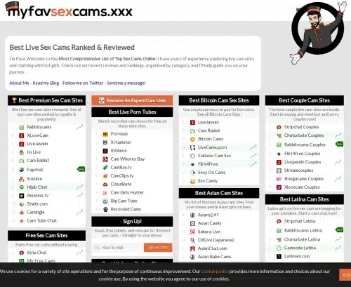 A Review Screenshot of MyFavSexCams