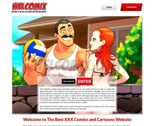 Review screenshot Welcomix.com