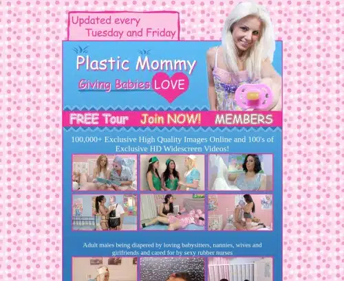 Een recensie-screenshot van Plastic Mommy