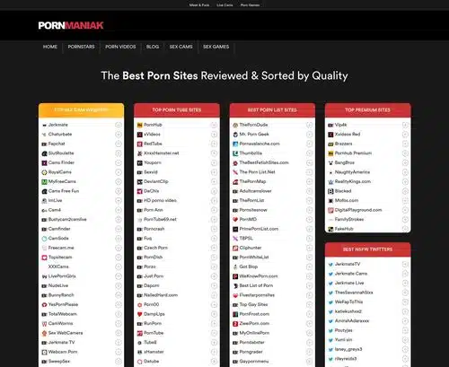 Porn Maniak کا ایک جائزہ اسکرین شاٹ