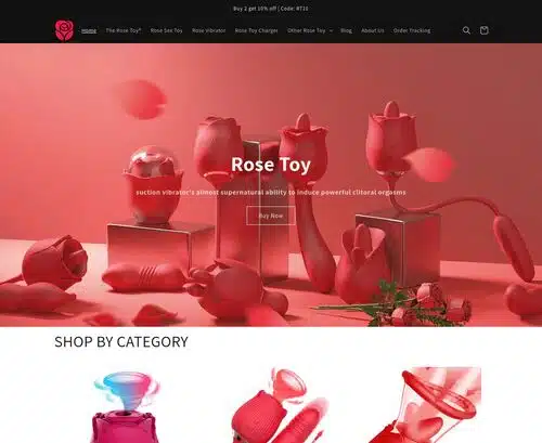 A Review Screenshot of Rose Toy