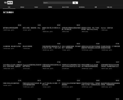 Review screenshot 18avx.com