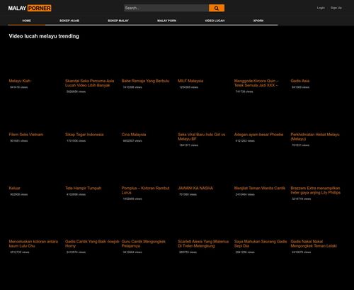 Review screenshot Malayporner.com
