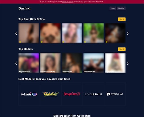 Review screenshot Dachix.com