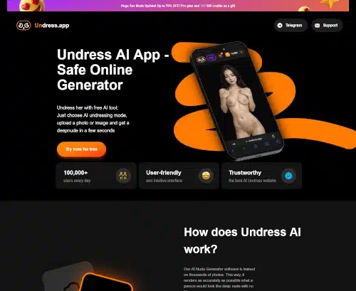 A Review Screenshot of Undress App
