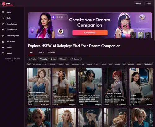 A Review Screenshot of MyDreamCompanion