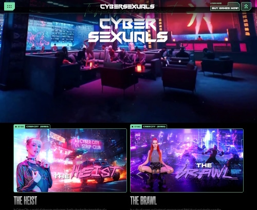 Review screenshot Cybersexuals.com