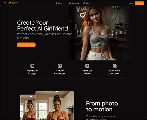 Review screenshot Mylovely.ai