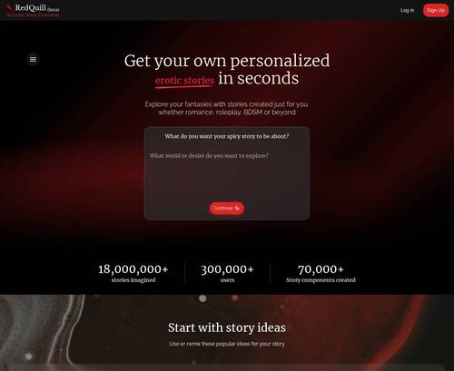 Review screenshot Redquill.net