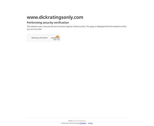 Review screenshot Dickratingsonly.com