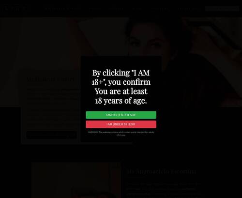 Review screenshot kiraindependentescort.com