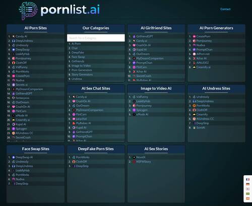 Screenshot from pornlist.ai for review purposes Review screenshot pornlist.ai