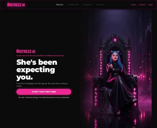 A Review Screenshot of Mistrezz AI